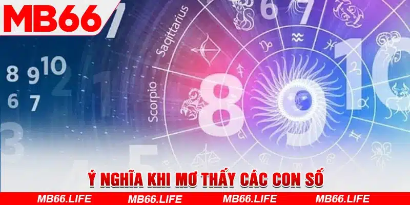 Ý nghĩa khi mơ thấy các con số